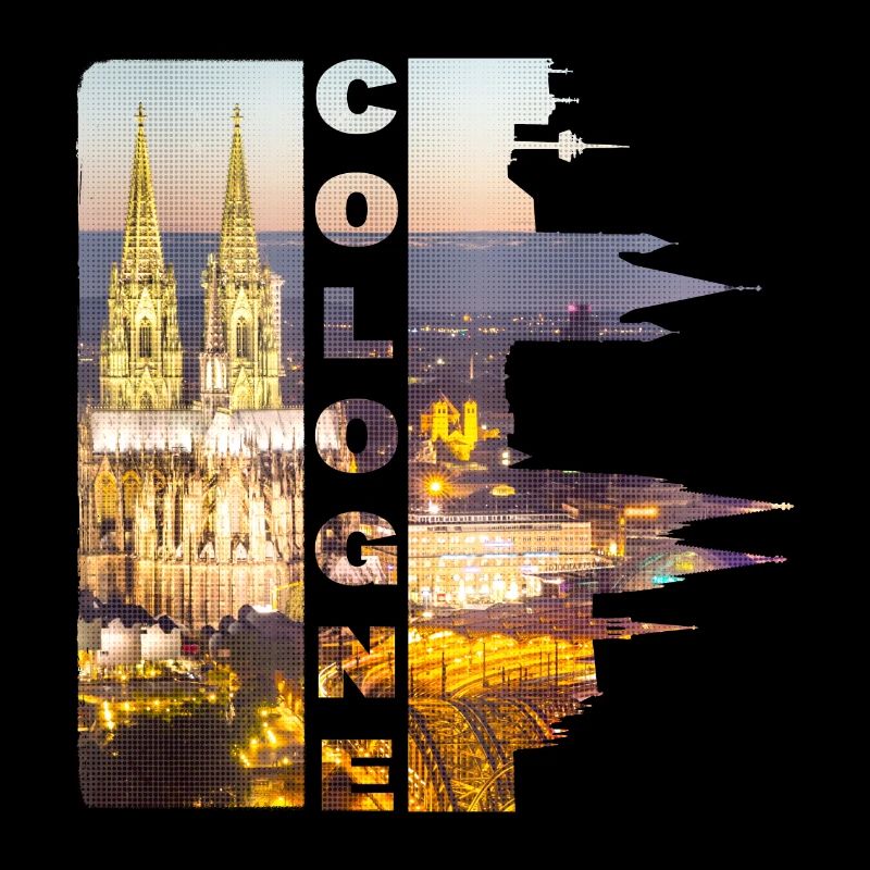 Cologne Cologne Germany City Skyline Cologne Cathedral