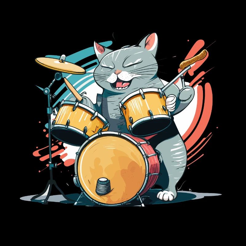 Rocker Katze