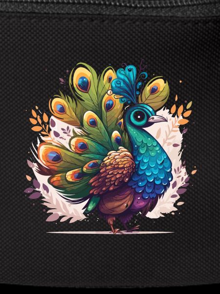 Peacock in full display