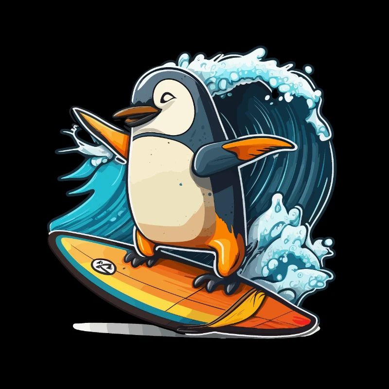 Penguin Wave Rider