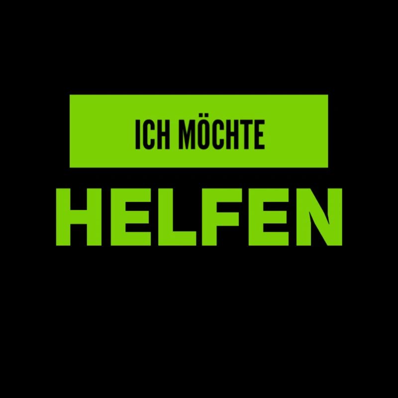 ich möchte dich unterstützen