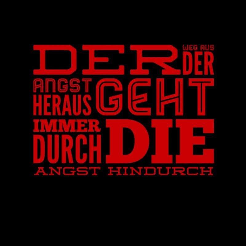 deine Angst kann heilend sein
