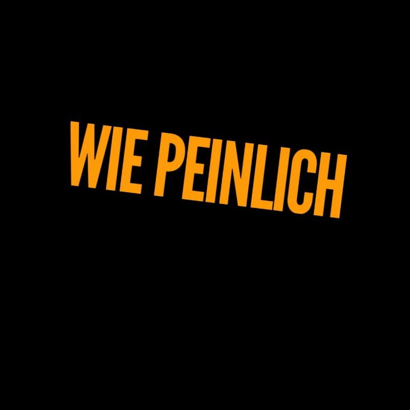 einfach nur peinlich