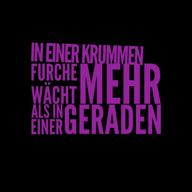 gerade Furche