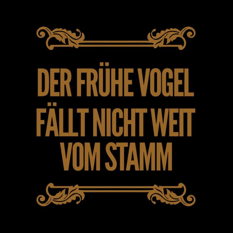 nicht weit vom Stamm