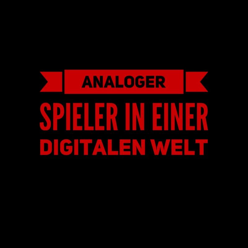 so sieht ein analoger Spieler aus