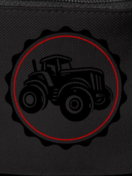 Tractor Farmer Silhouette