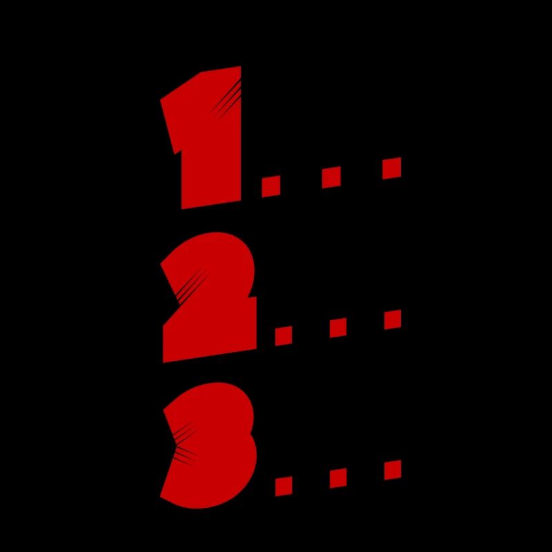 1, 2, 3