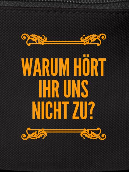 hört uns bitte zu