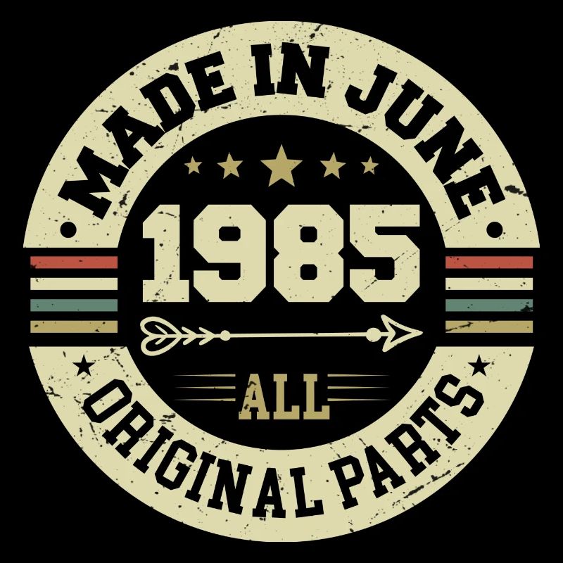 Juni 1985 Geburtstagsgeschenk Juni 1985 Juni 1985