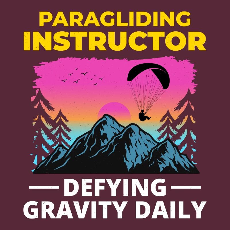 Paragliding Pilot Paraglider Instructor Mountains