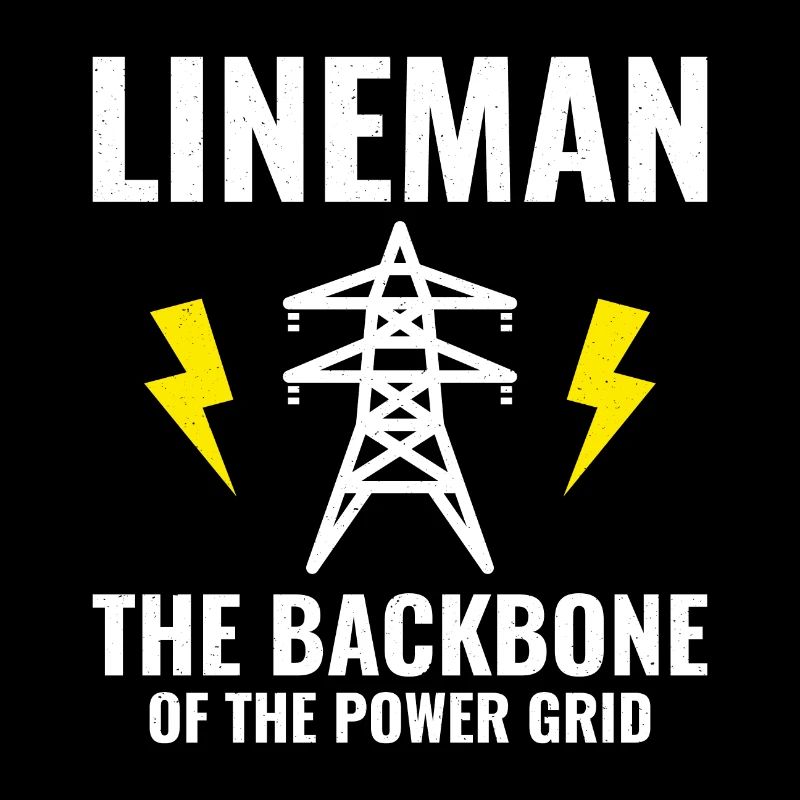 Lineman Backbone Power Grid Electricity Utility