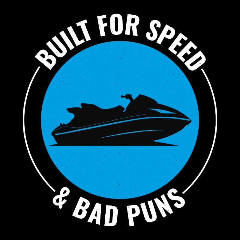 Jet Skiing Dad Loving Speed Enthusiasts