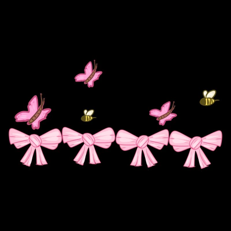 papillon rose broyant naturel