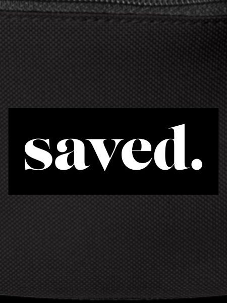 saved. boxed