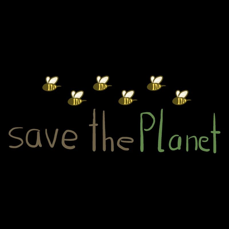 rette den Planeten bienen naturschutz Klimaschutz