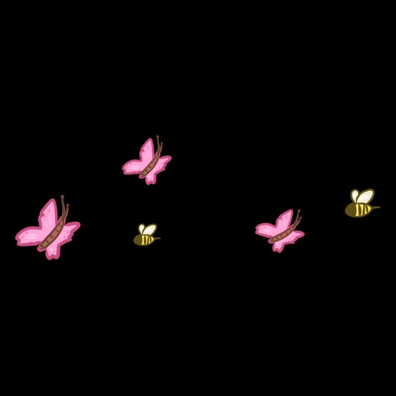 symbols shape nature butterfly bee animals