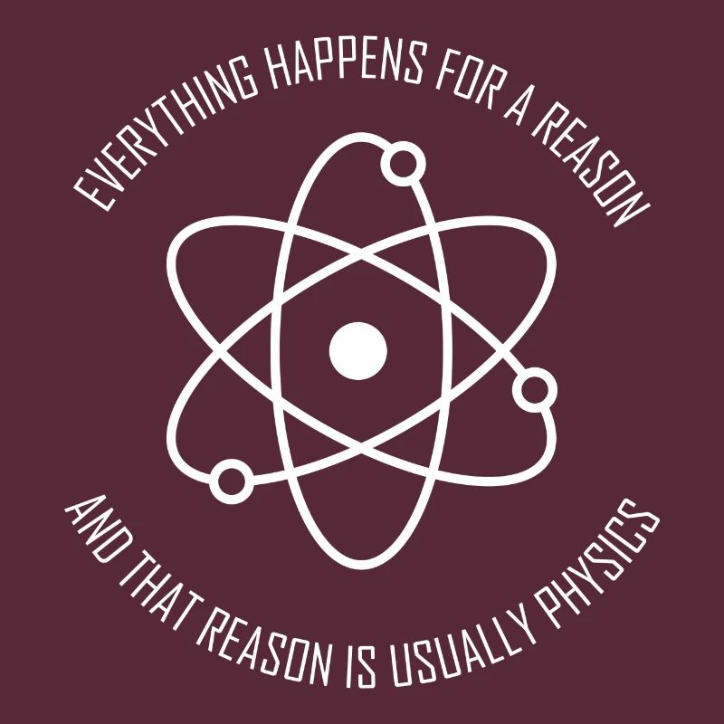 Physics Physicist Atom Student Saying Gift