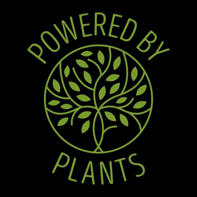 Powered by Plants Vegan Geschenk