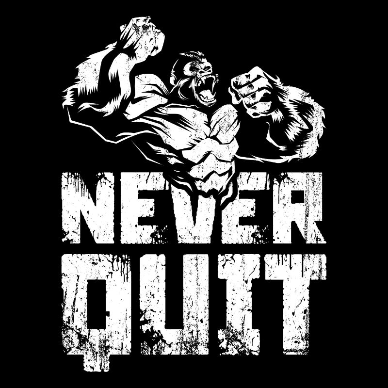 Gorilla motivation spruch