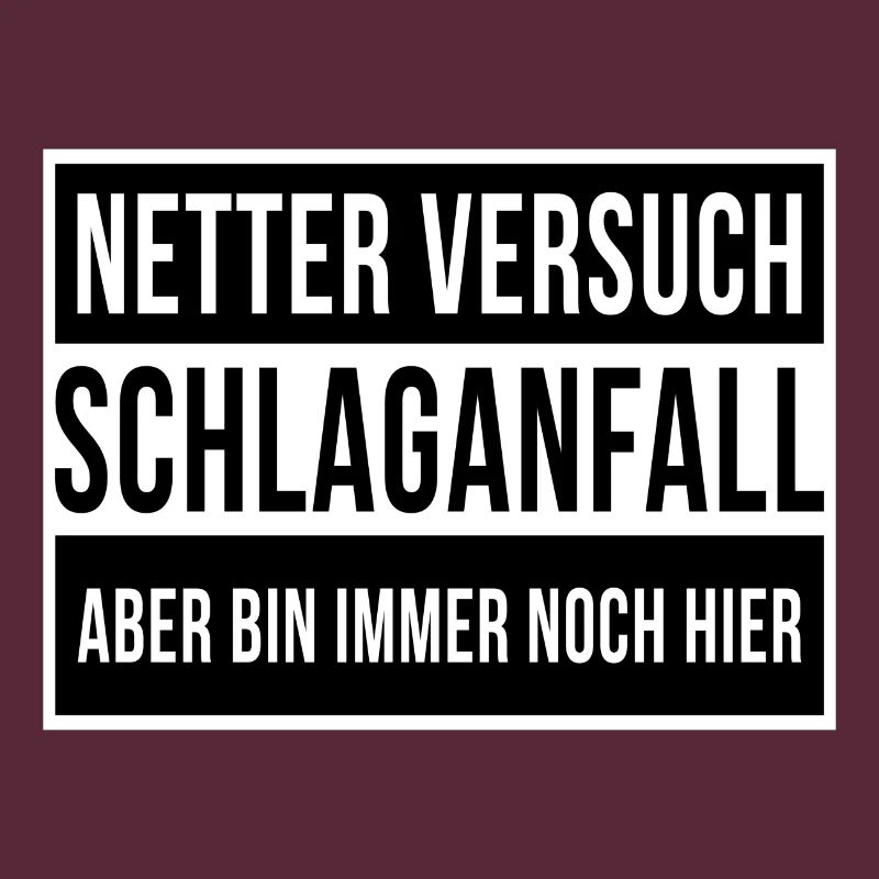 Netter Versuch Schlaganfall Motivation Geschenk