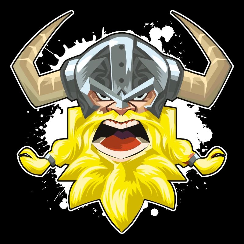 Tête de viking viking