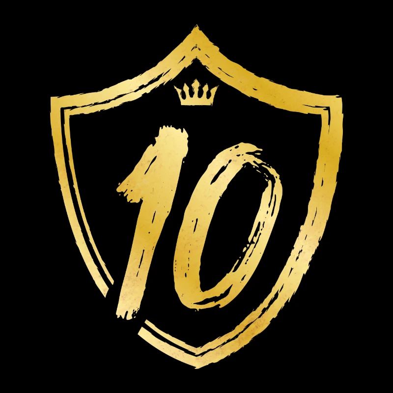10 année numérique or
