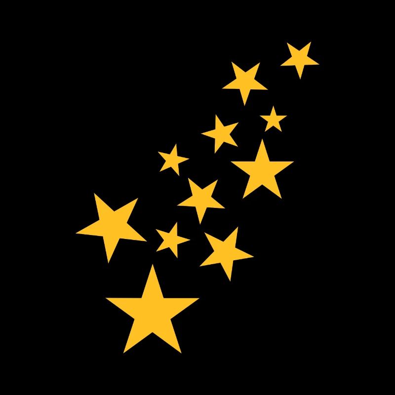 Modèle astérisque symbole étoile