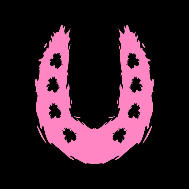 Cheval symbole de fer à cheval