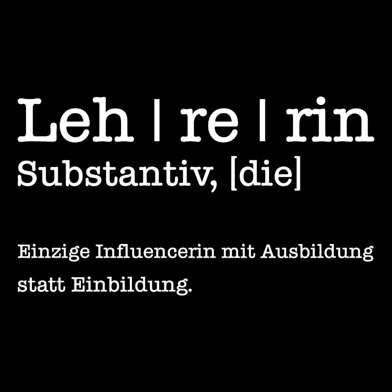 Lehrerin Einzige Influencerin mit Ausbildung