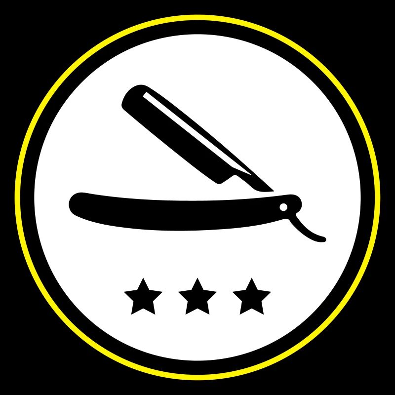 Barber razor blade