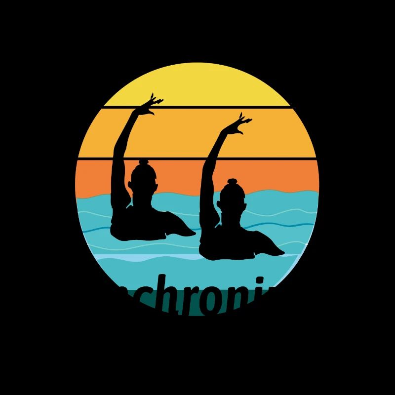 Synchro Schwimmer Synchronschwimmen Mädchen