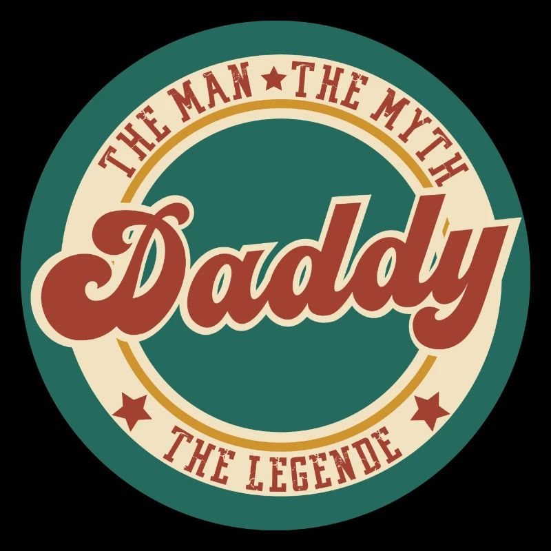 Papa der Mann der Mythos die Legende zitieren Humor