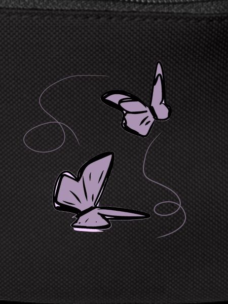 two butterflies butterfly thread