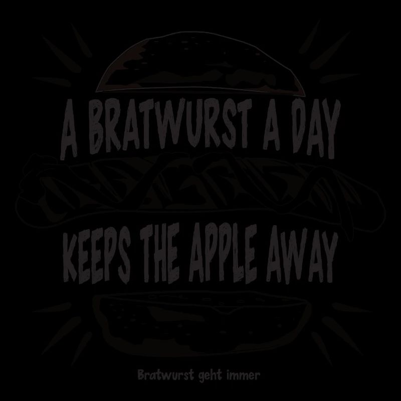 A Bratwurst a day keeps the apple away