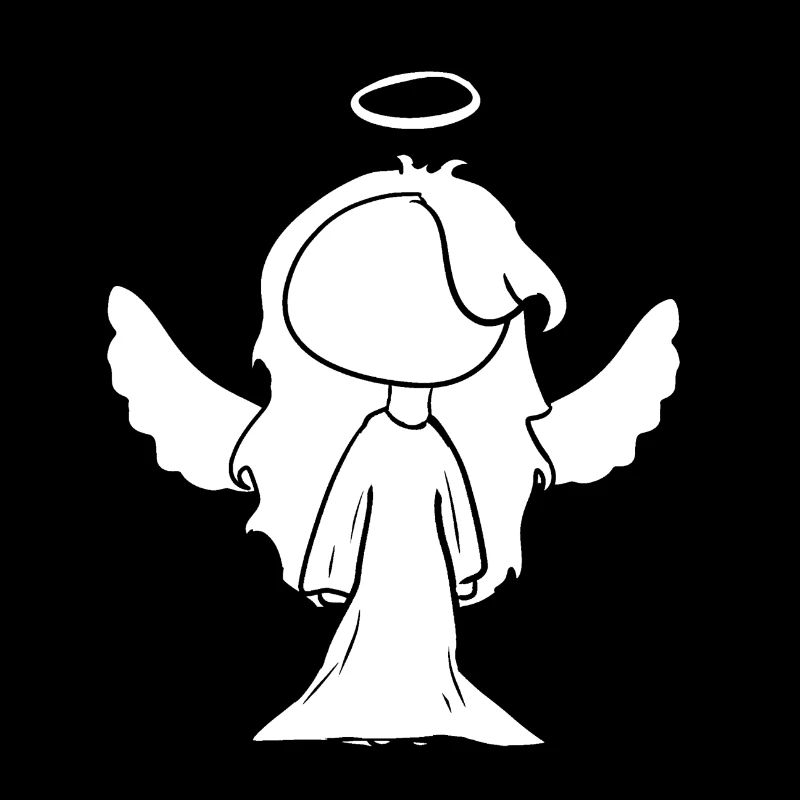 Symbol Engel Mensch Mädchen
