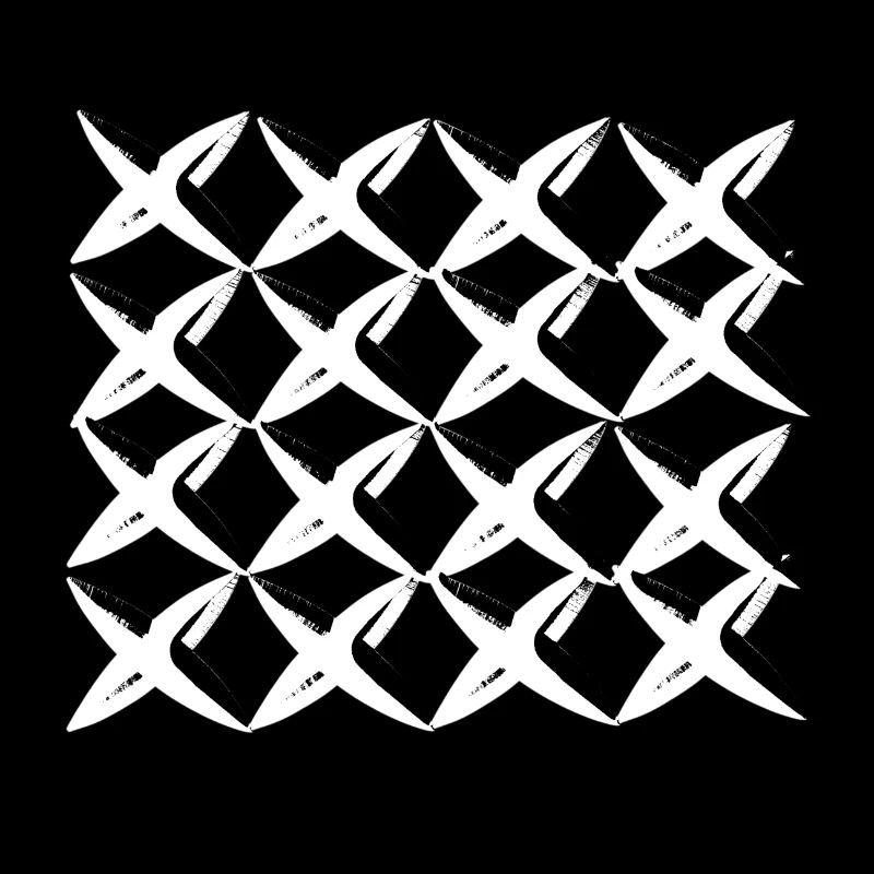 net cross pattern