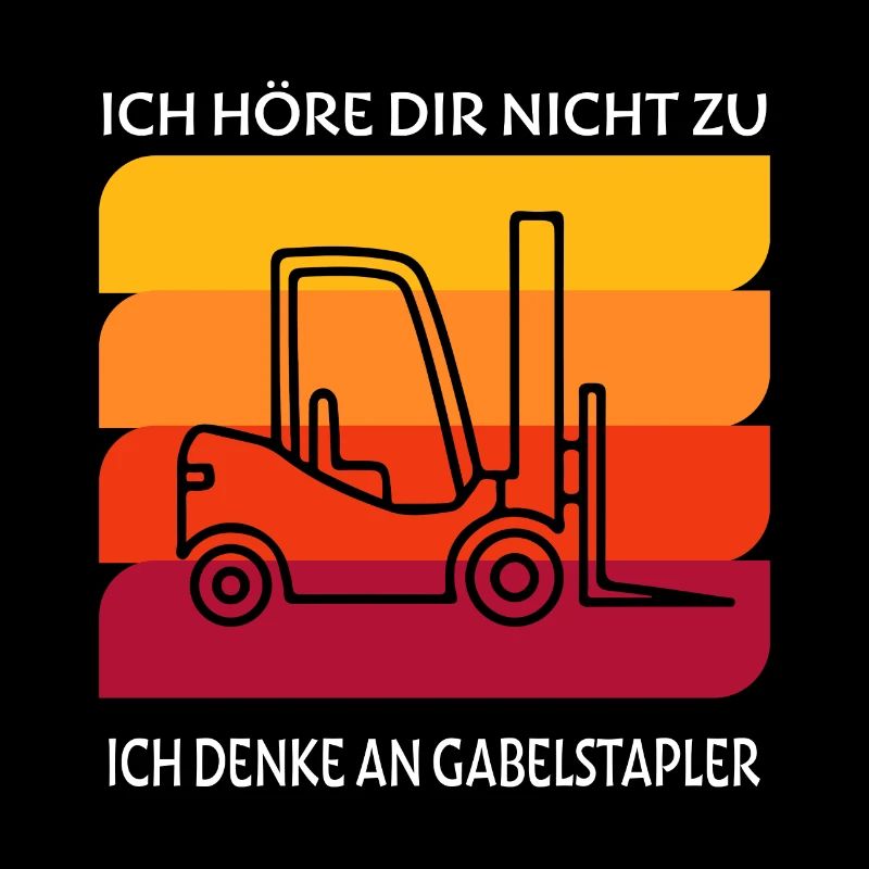 Staplerfahrerin Gabelstapler Lager Logistik Damen