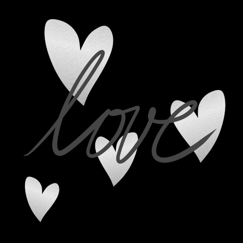 herz grau symbol liebe form