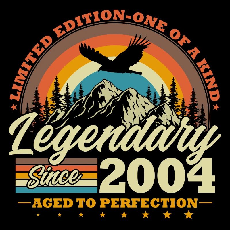 Legendary since 2004 Vintage Birthday Gift