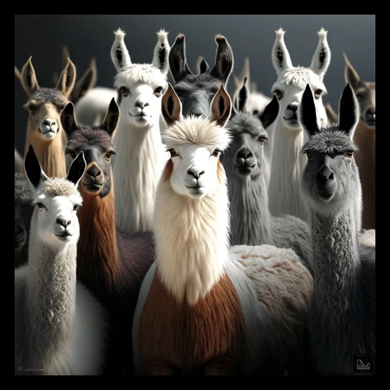 Modèle de lamas