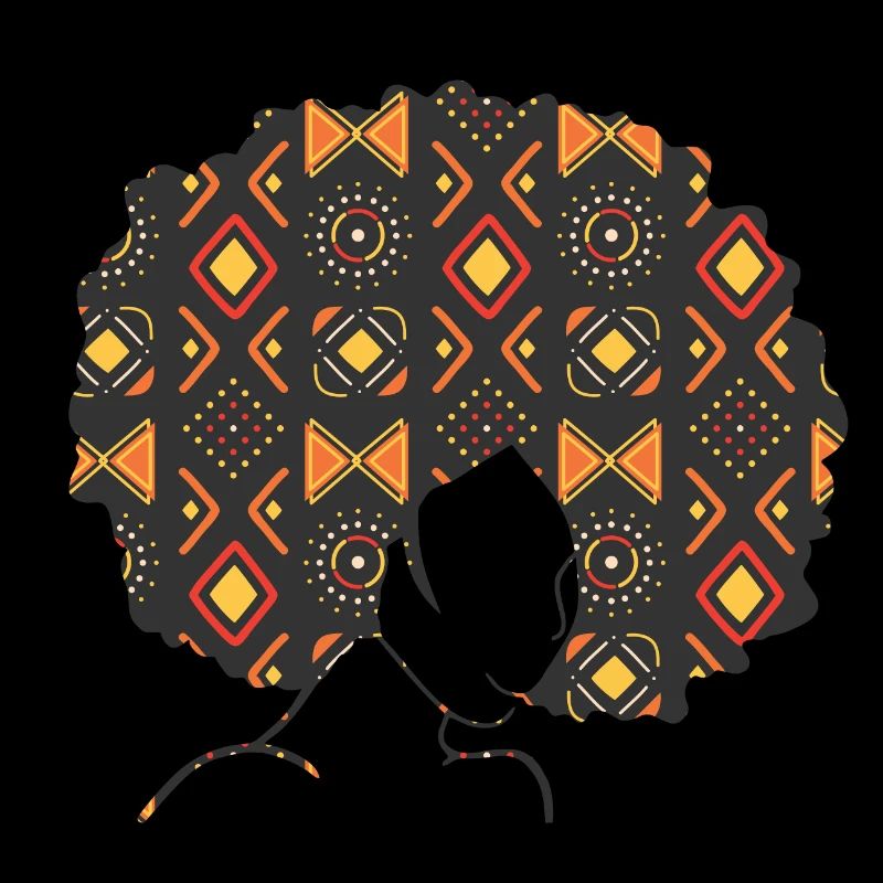 Afro-Frau