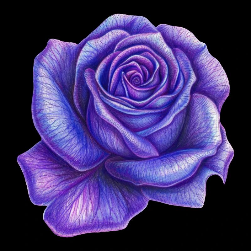 Rose pourpre