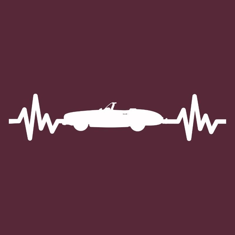 Cabrio Oldtimer Auto Herzschlag Style