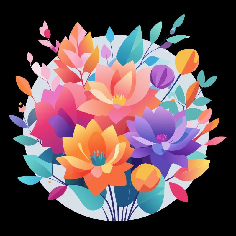 Small colorful bouquet