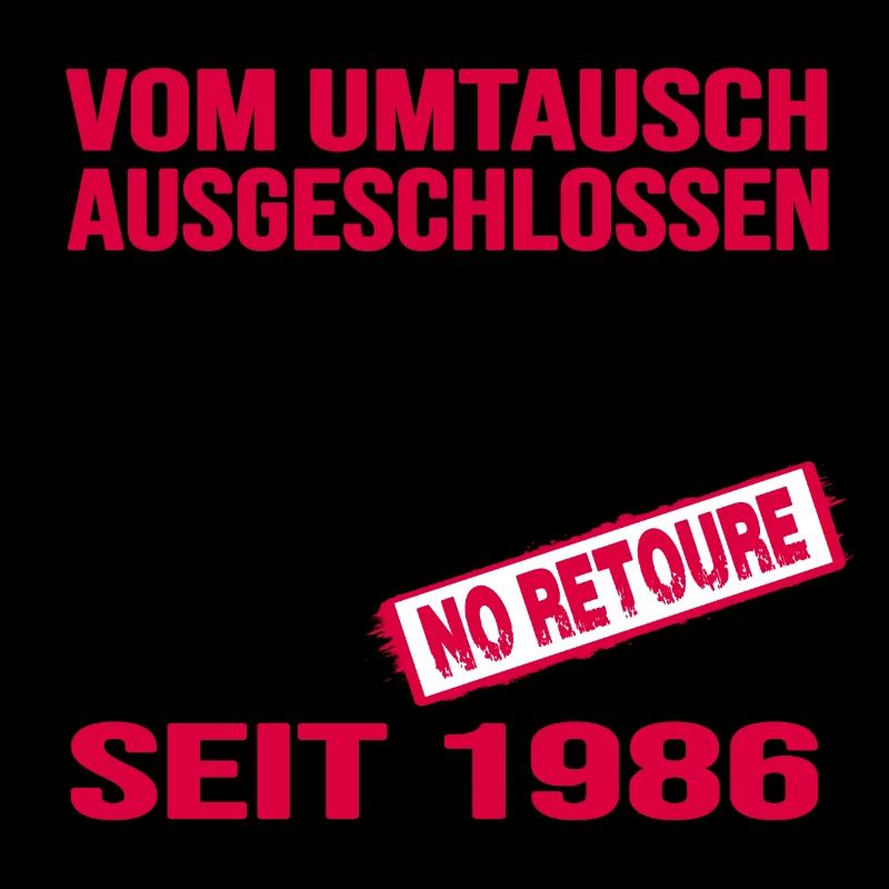 1986 geburtstag 36 jahre barcode no retoure