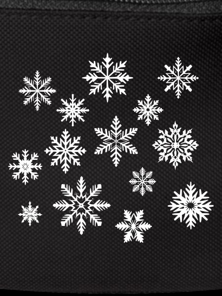 Snowflakes white