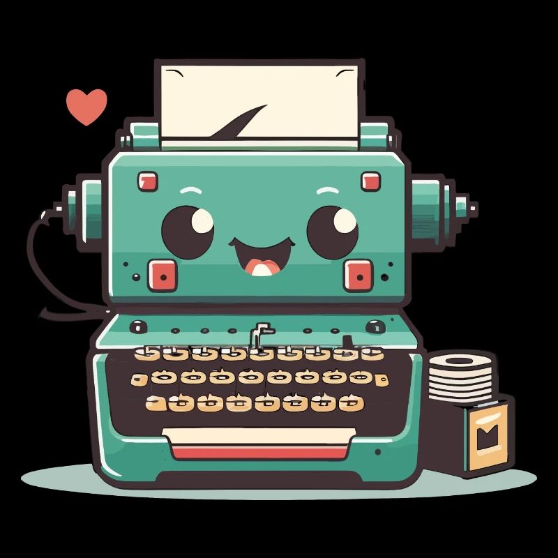 Machine à écrire Rétro