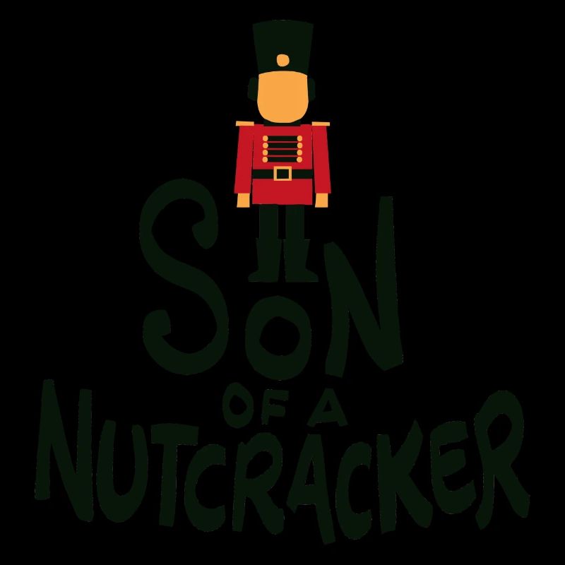 Sohn eines Nussknacker-Weihnachtskostüm-Wortspiel-Geschenks