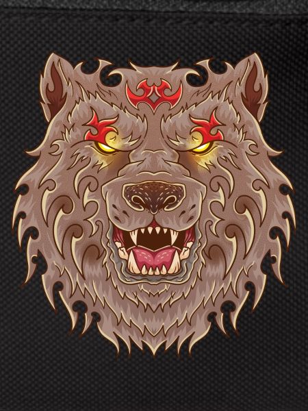 WOLF TATOO